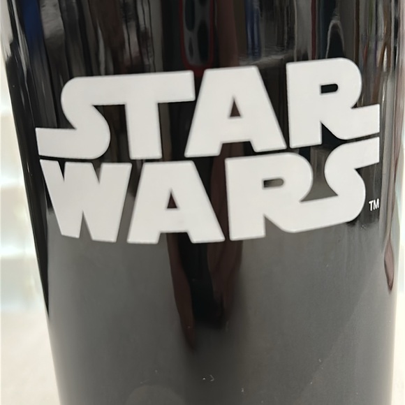 Lucasfilm STARWARS Logo BB-8 Black Ceramic Sliding Lid Travel Mug 12oz - Picture 7 of 10